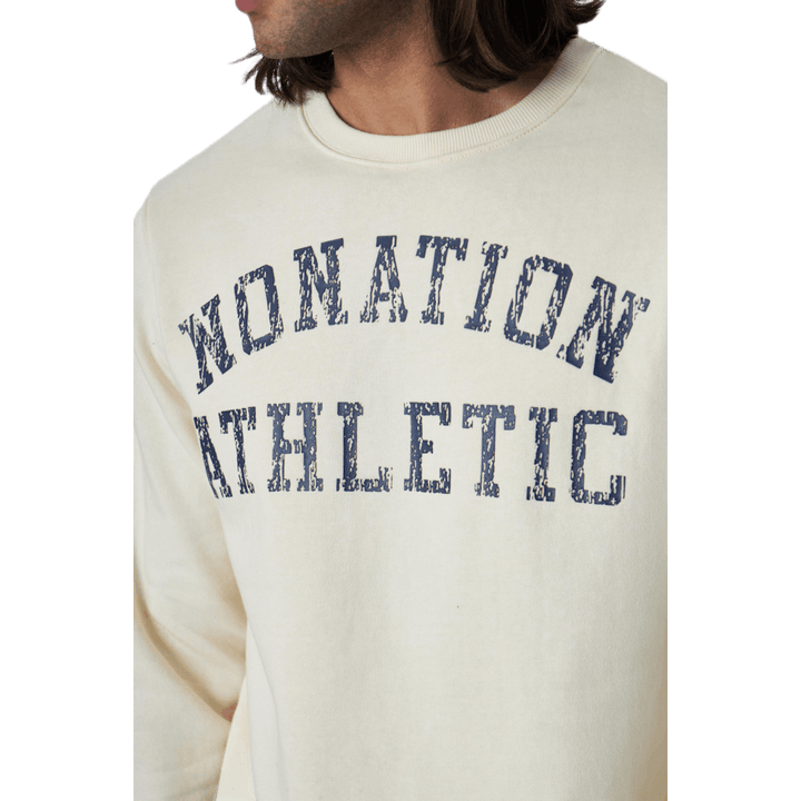 Dacota sweater med rund hals hvid