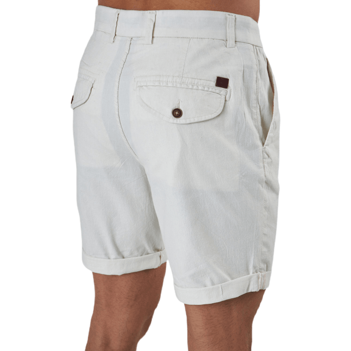 Milton Chino Shorts Akm Leinen Grau