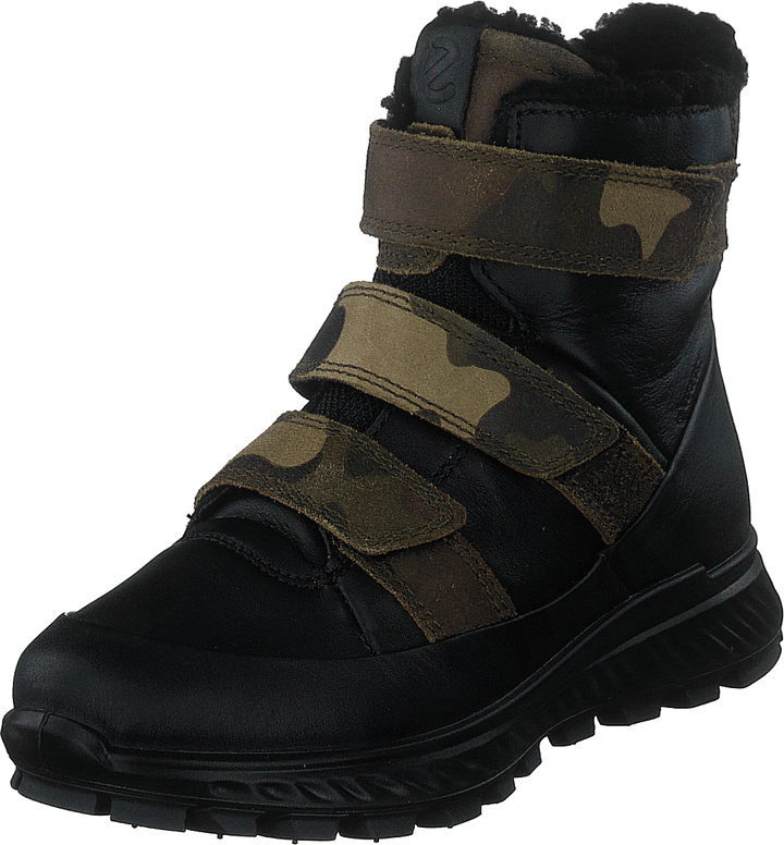 Ecco Exostrike Kinder Schwarz/Tarmac Camo