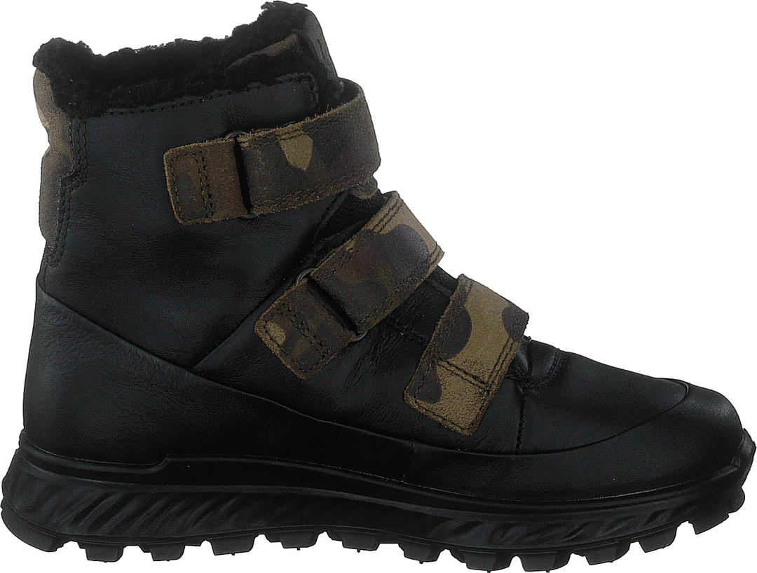 Ecco Exostrike Kinder Schwarz/Tarmac Camo