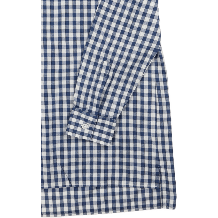 Camicia alta Small Indigo Checks