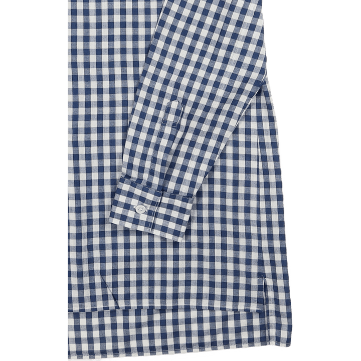 Camicia alta Small Indigo Checks
