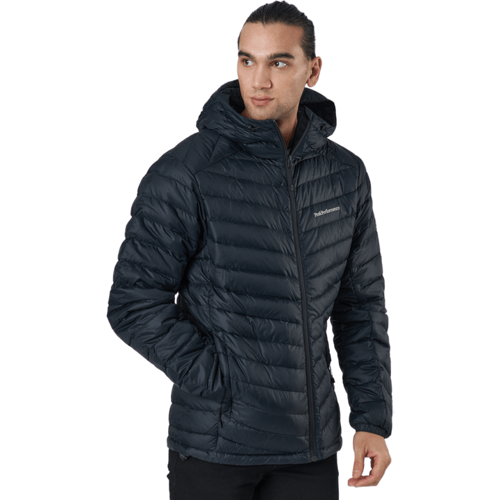 M Frost Down Hood Jacket Schwarz