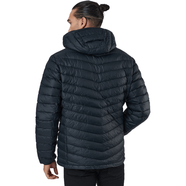 M Frost Down Hood Jacket Schwarz