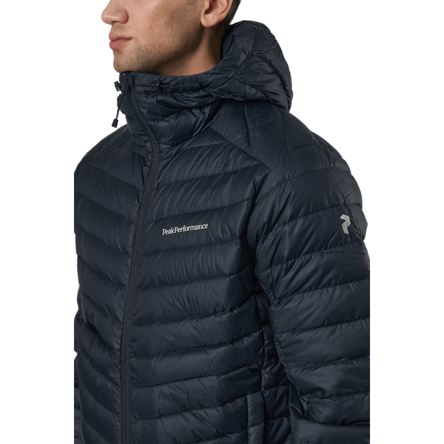 M Frost Down Hood Jacket Schwarz