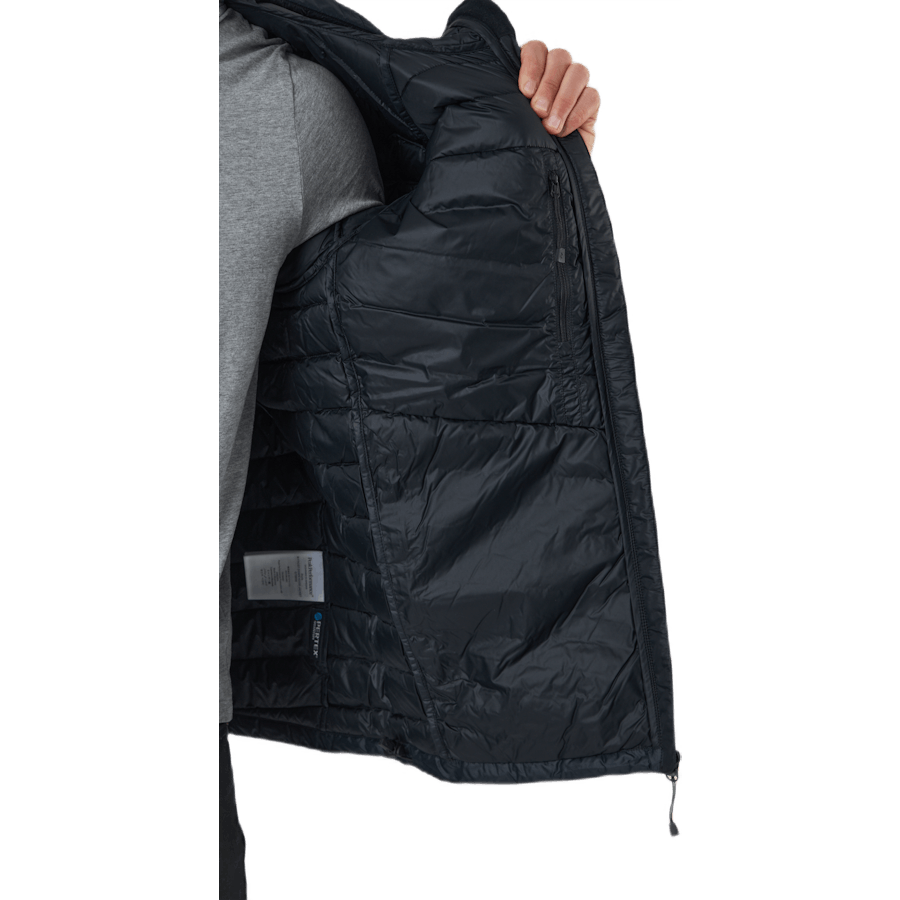 M Frost Down Hood Jacket Schwarz