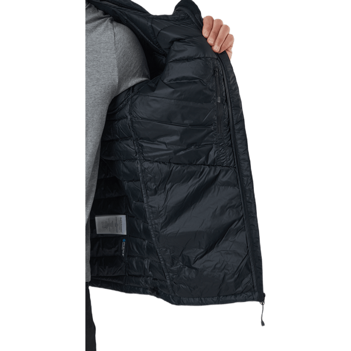 M Frost Down Hood Jacket Schwarz