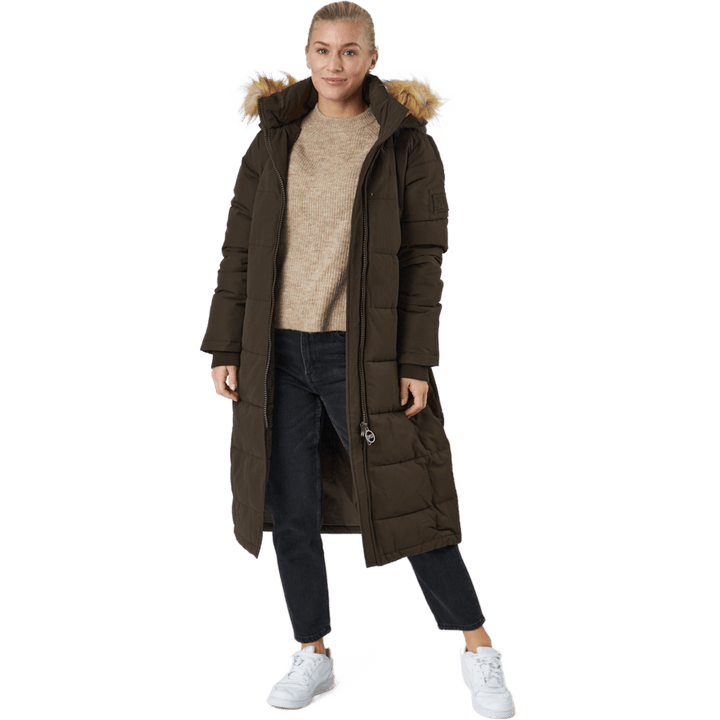 W. Parka longue et fine rembourrée Brownie Bit