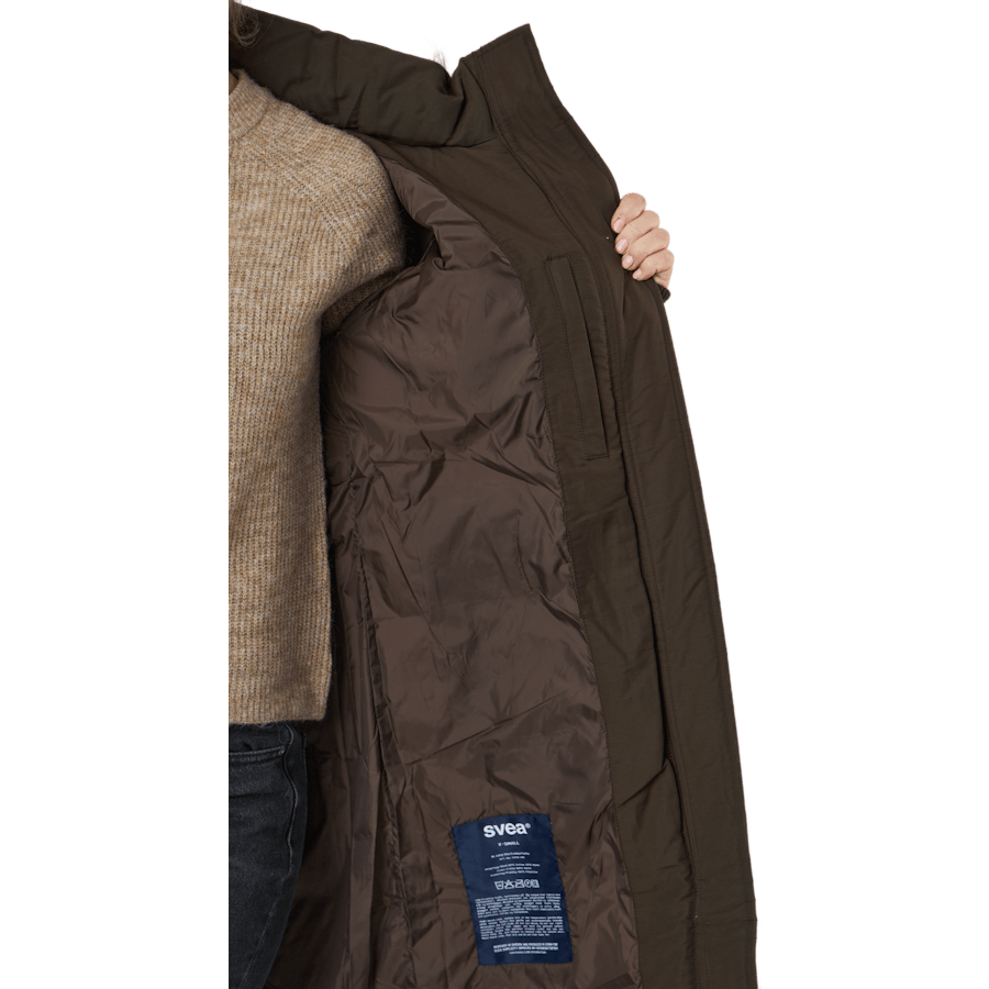 W. Parka longue et fine rembourrée Brownie Bit