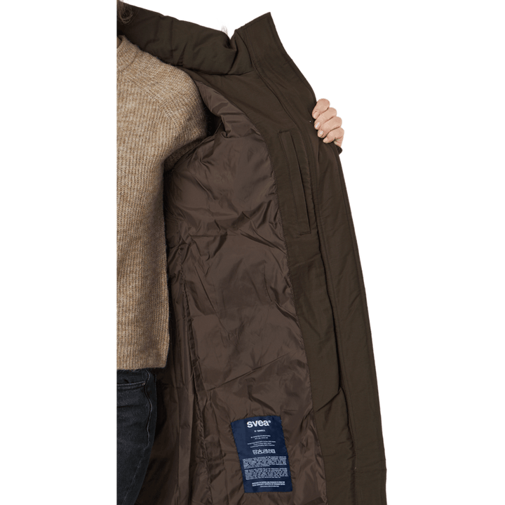 W. Parka longue et fine rembourrée Brownie Bit