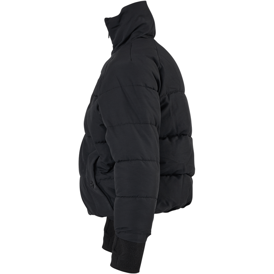 K. Doudoune réfléchissante volumétrique Oui Noir