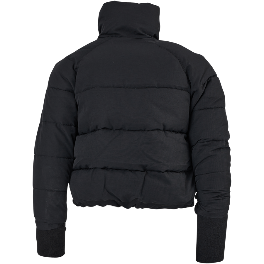 K. Doudoune réfléchissante volumétrique Oui Noir