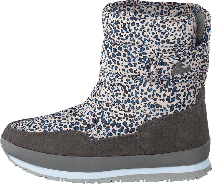 Rd Leo Print Kinder Grau Leo