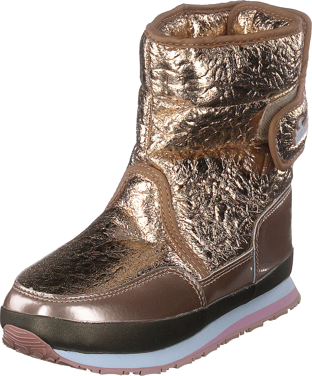 Rd Cracked Metallic Kids Rose Gold