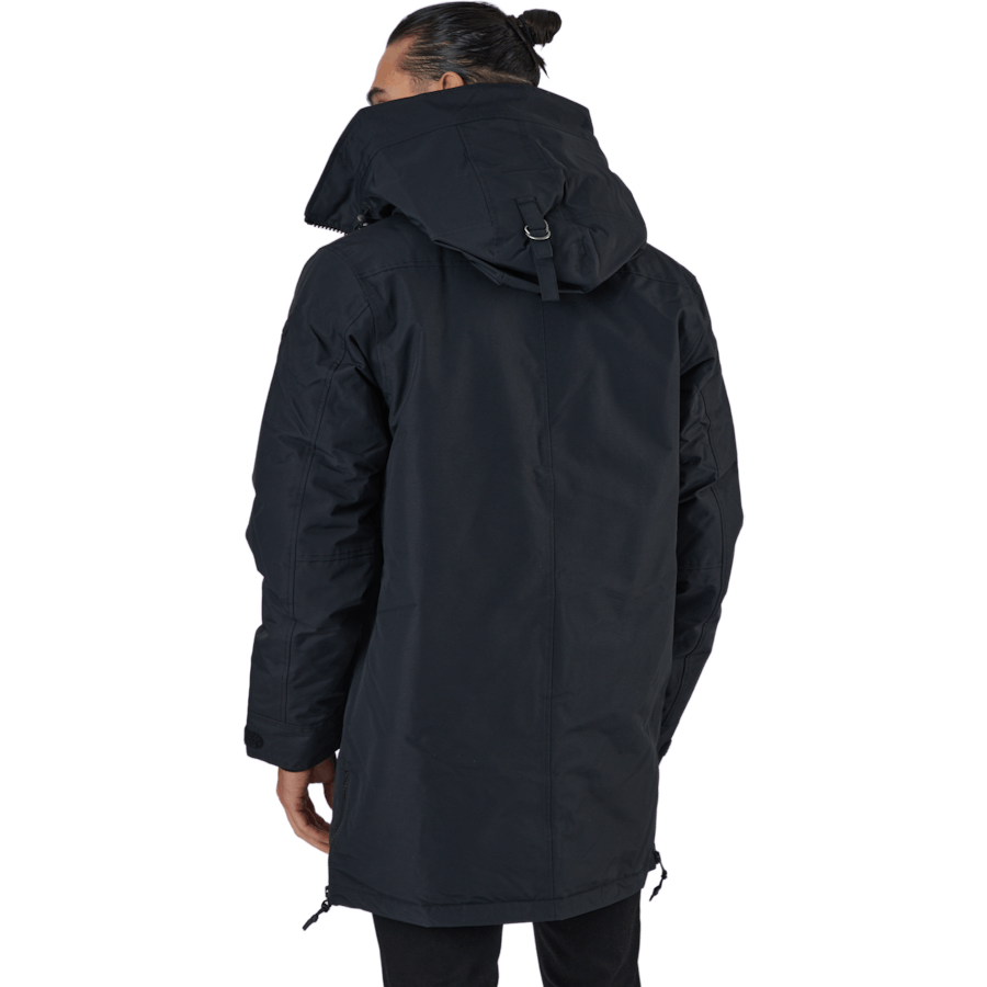 Caesarian Parka Black
