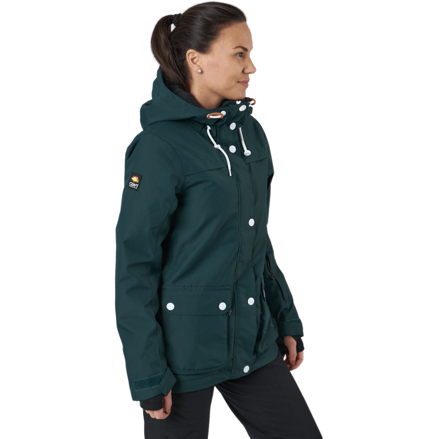 Veste Ida W Vert foncé 676
