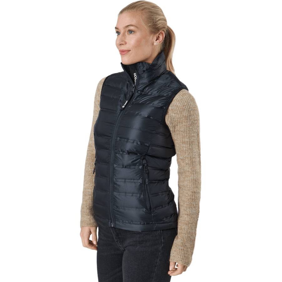 Gilet in piuma Tica W 999 Nero