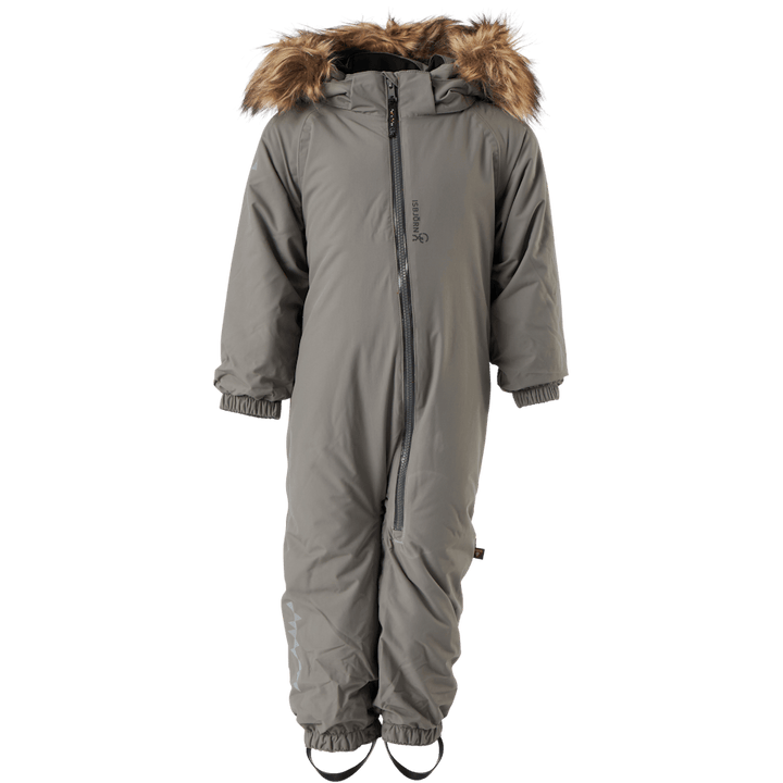 Combinaison rembourrée pour tout-petits, couleur taupe