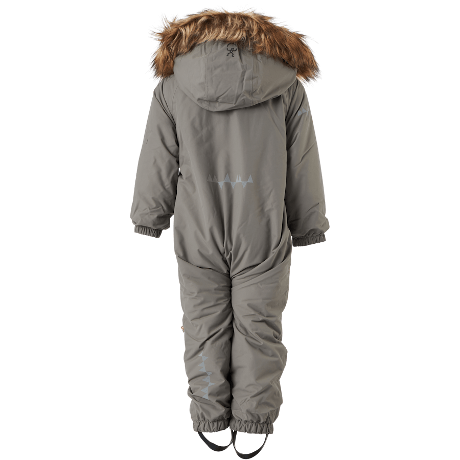 Combinaison rembourrée pour tout-petits, couleur taupe