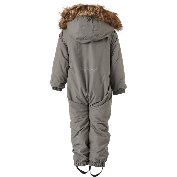 Combinaison rembourrée pour tout-petits, couleur taupe