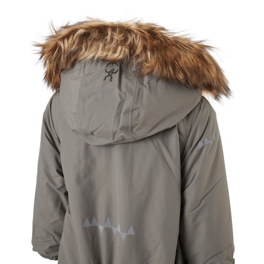 Combinaison rembourrée pour tout-petits, couleur taupe