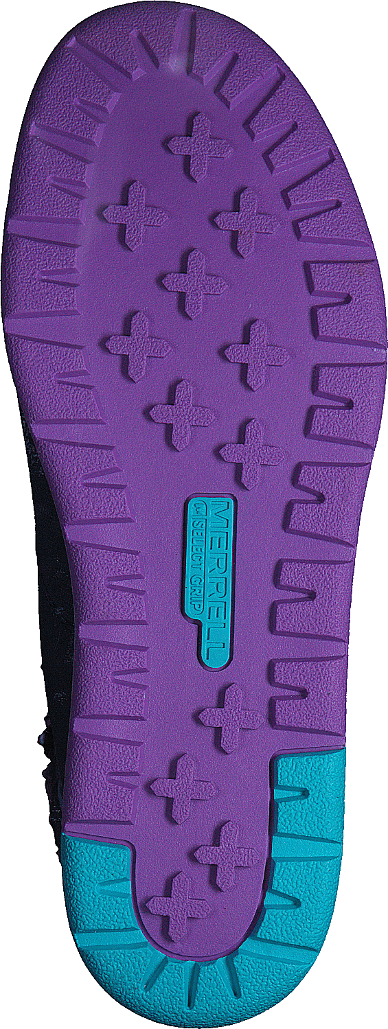 Alpine Puffer Wtpf Bleu marine/turquoise/violet