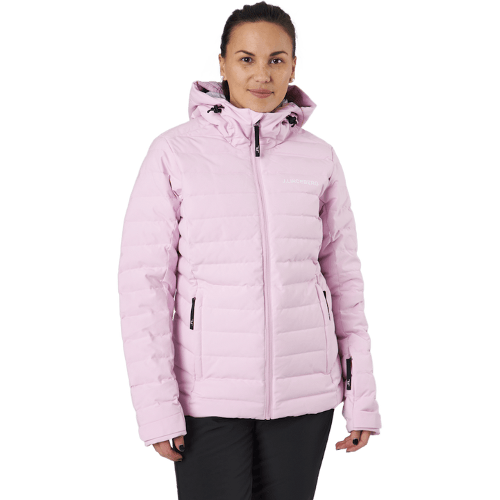 W Thermic Ski Down Jacket Pink Lavender