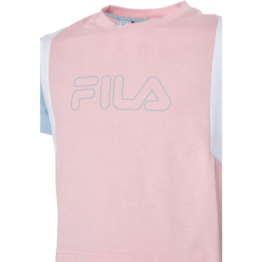 Meninas adolescentes Samara Blocked Cro Coral Blush-blue Fog-bright Wh