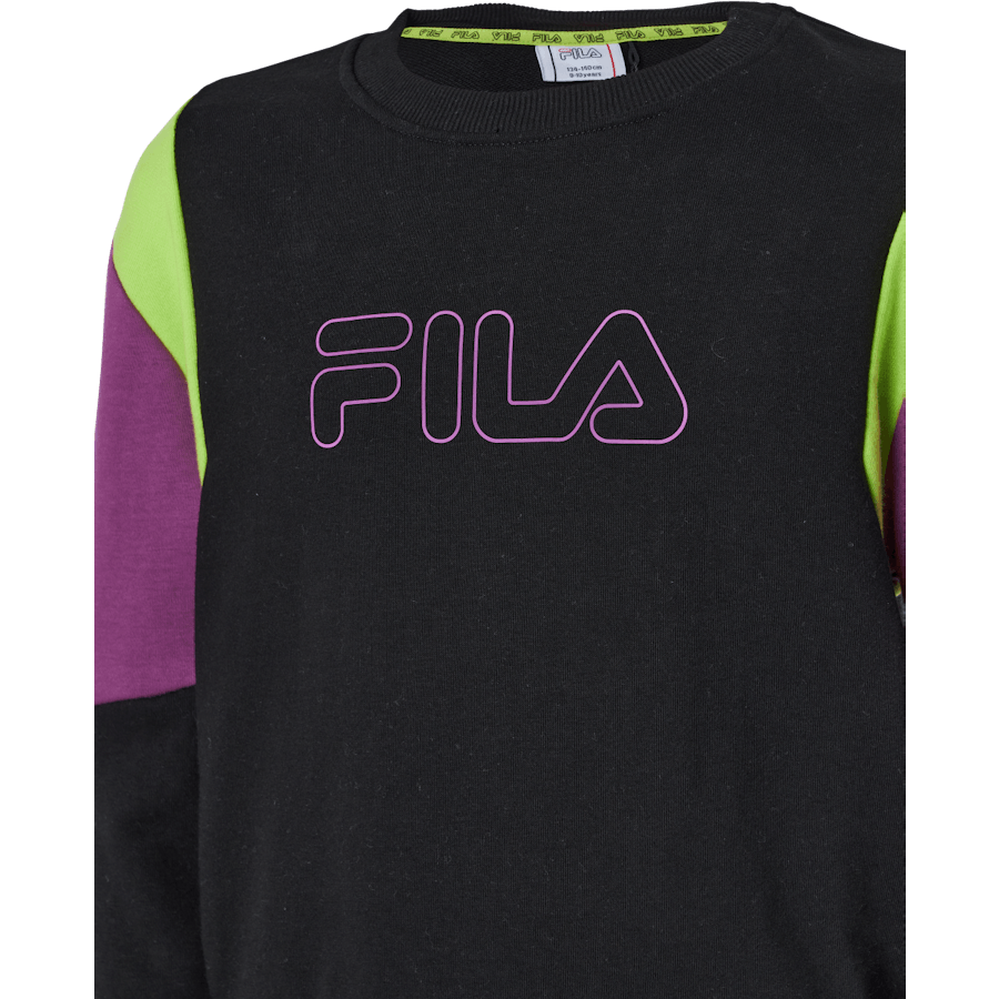 Dospívající dívky Samia Cropped Bloc Black-hyacinth Violet-love Bir