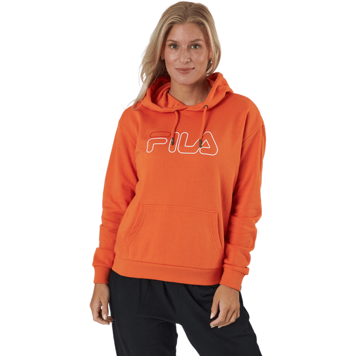 Larkin Felpa con cappuccio arancio mandarino