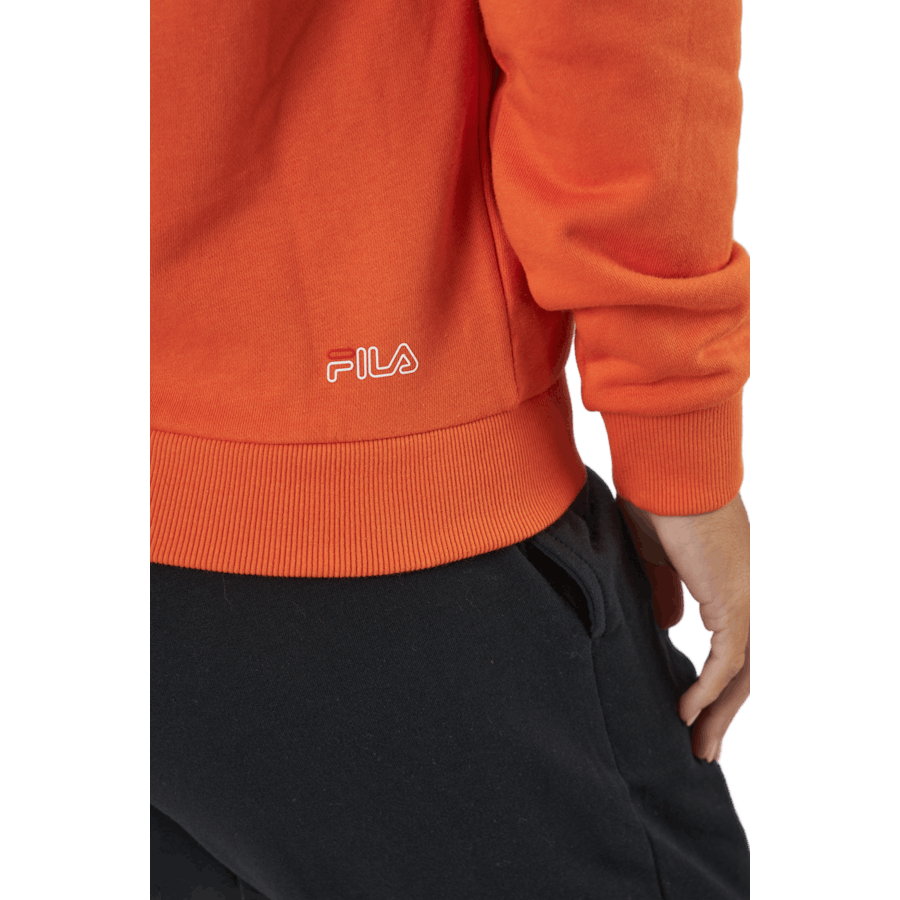 Larkin Felpa con cappuccio arancio mandarino