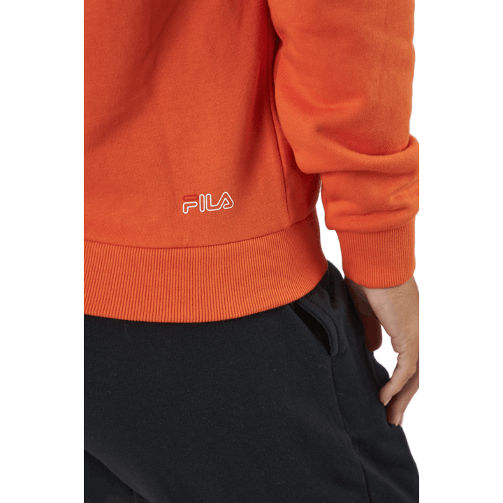 Larkin Felpa con cappuccio arancio mandarino