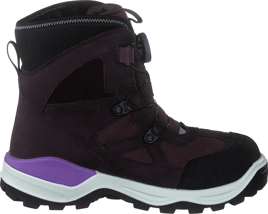 Ecco Snow Mountain Zwart/Fig/Fig