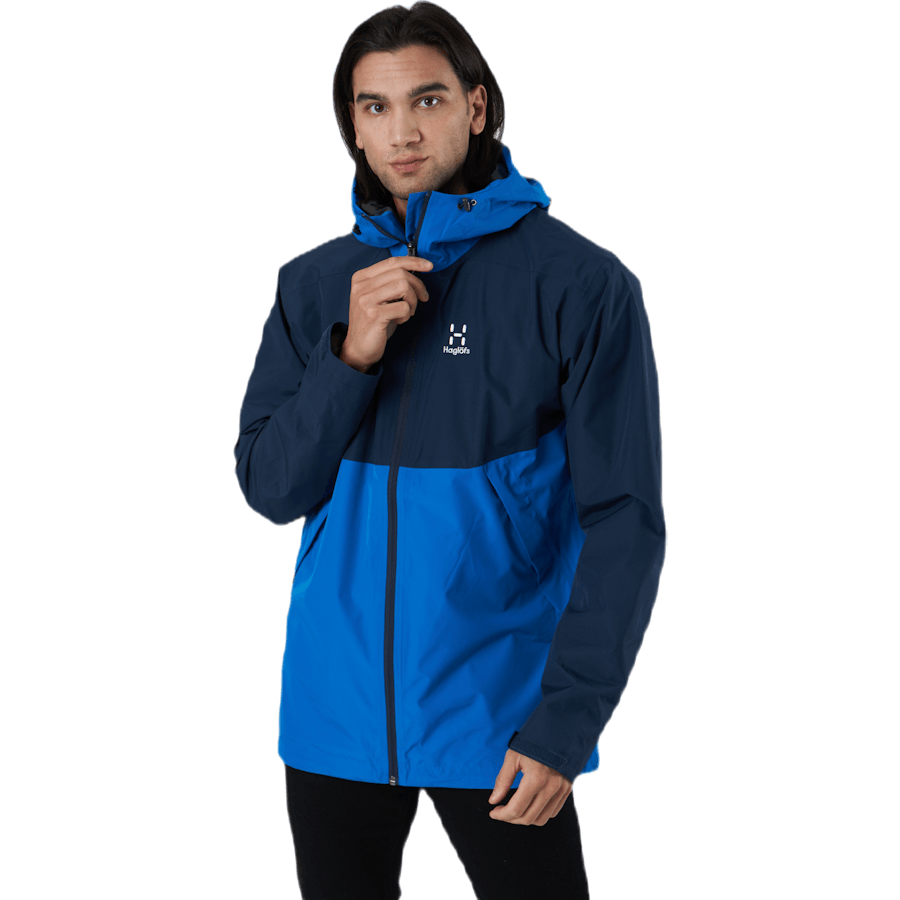 Mila Regenjacke Blå