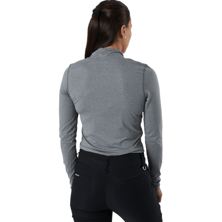 Agnes Ls Mock Neck Granit