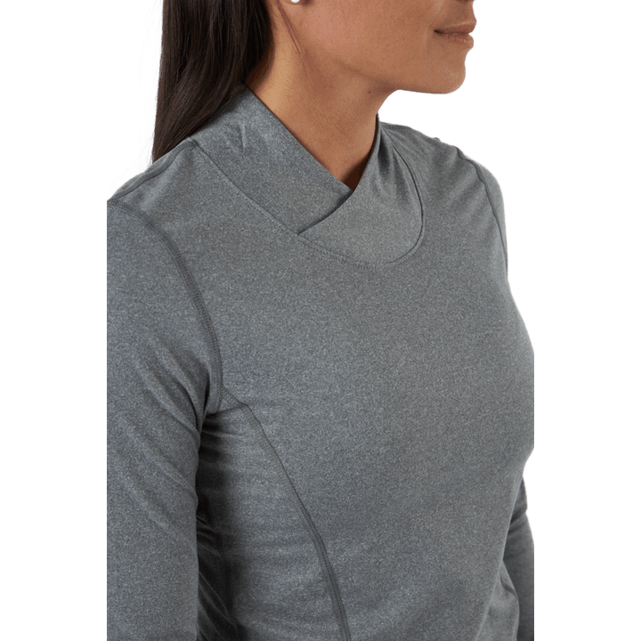 Agnes Ls Mock Neck Granit