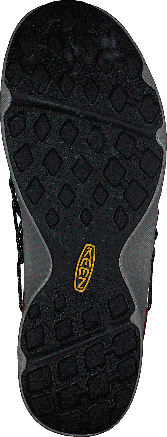 Ke Uneek Snk Sneaker Black-red Carpet