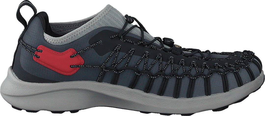 Ke Uneek Snk Sneaker Black-red Carpet