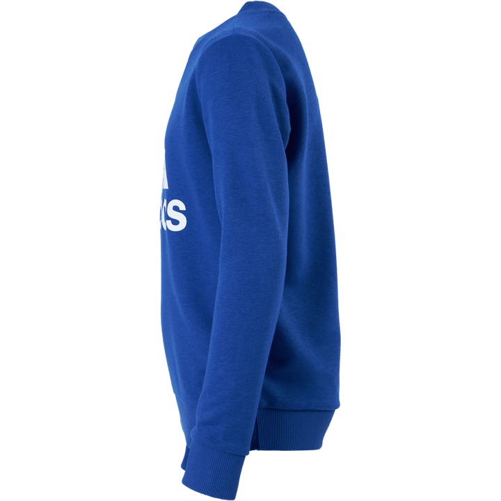 Sweat-shirt Adidas Essentials Big Logo pour garçon, bleu vif / blanc