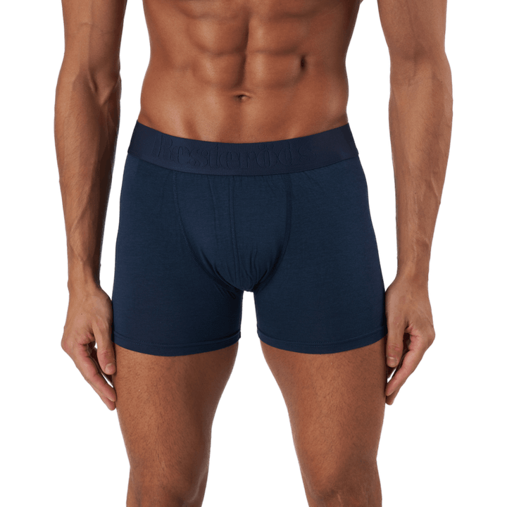 Boxer Bamboo 5er-Pack Regular Le Schwarz/Marine/Steingrau