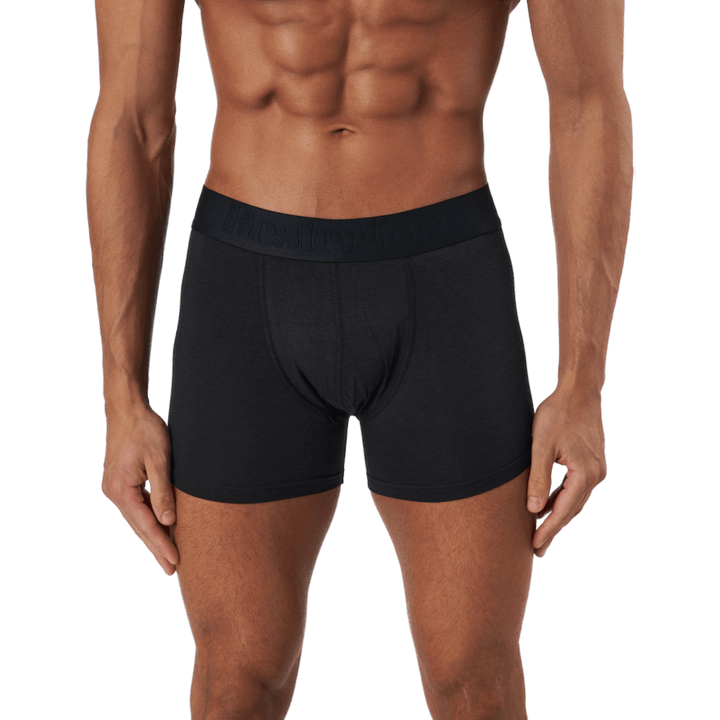 Boxer Bamboo 5er-Pack Regular Le Schwarz/Marine/Steingrau