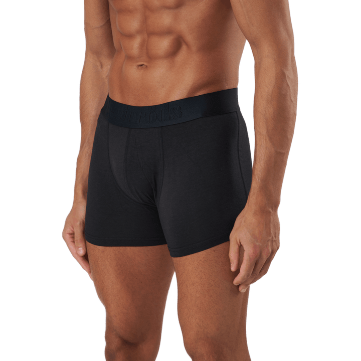 Boxer Bamboo 5er-Pack Regular Le Schwarz/Marine/Steingrau