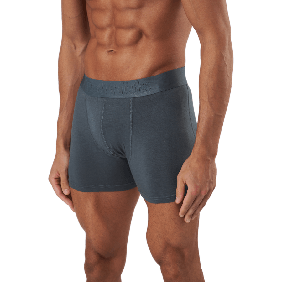 Bokseriai "Boxer Bamboo" 3 pakuotės Regular Le Black/grey/navy