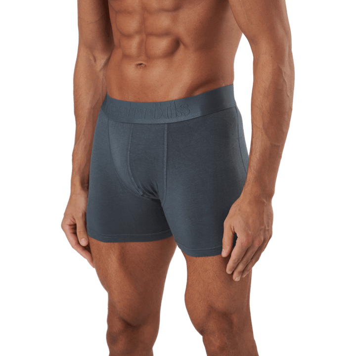 Bokseriai "Boxer Bamboo" 3 pakuotės Regular Le Black/grey/navy
