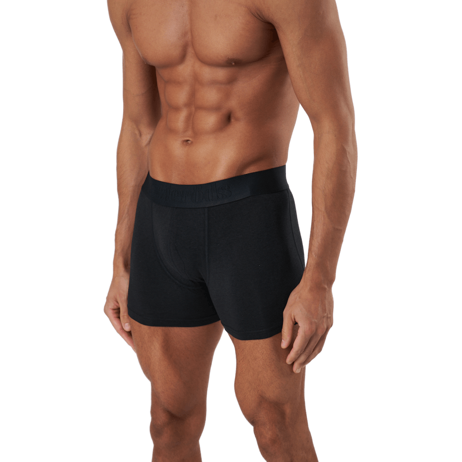 Bokseriai "Boxer Bamboo" 3 pakuotės Regular Le Black/grey/navy