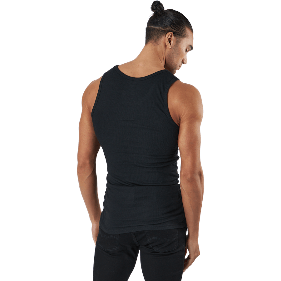 Tank Bamboo 2-pack czarny