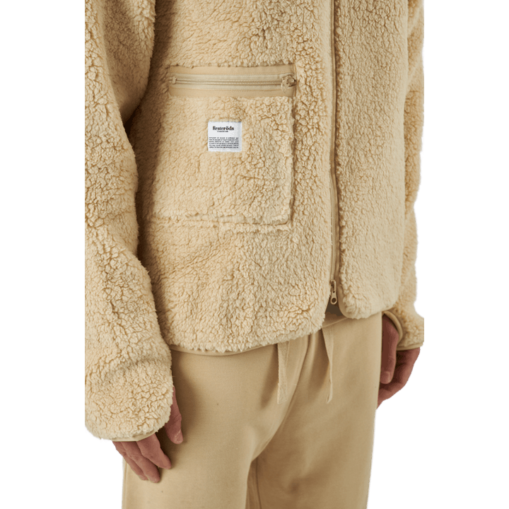 Vilnonė striukė Beige