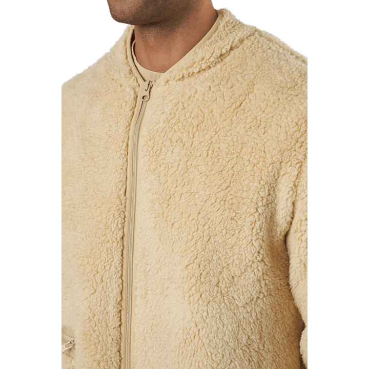 Vilnonė striukė Beige