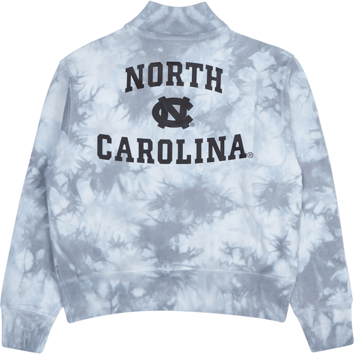 Sweat-shirt demi-zip blanc