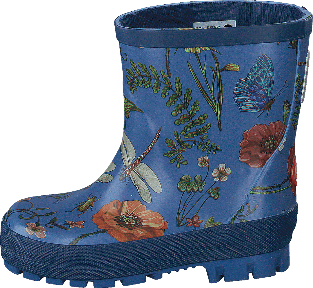 Botanic Blue/multi